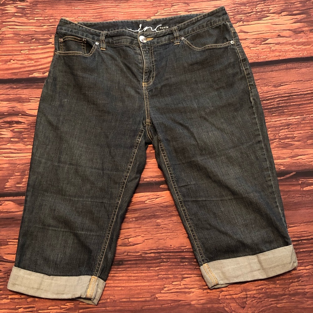 INC Denim Capris